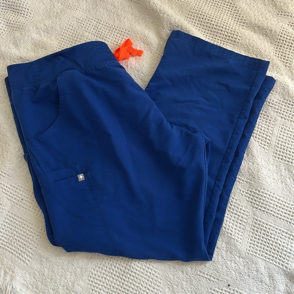 Figs Kade Cargo Scrub Pants - Winning Blue - Picture 7 of 7
